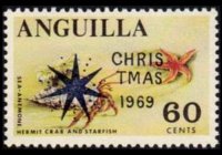 Anguilla 1967 - serie Soggetti vari: 60 c