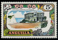 Anguilla 1970 - set Industry and economy: 5 c