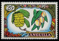 Anguilla 1970 - serie Industria ed economia: 25 c