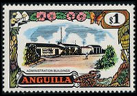Anguilla 1970 - serie Industria ed economia: 1 $