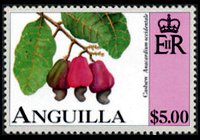 Anguilla 1997 - serie Frutta: 5 $