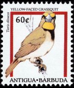 Antigua e Barbuda 1995 - serie Uccelli: 60 c