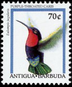 Antigua e Barbuda 1995 - serie Uccelli: 70 c