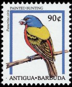 Antigua e Barbuda 1995 - serie Uccelli: 90 c