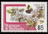 Antigua e Barbuda 1983 - serie Frutti: 5 $