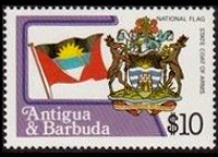Antigua e Barbuda 1983 - serie Frutti: 10 $
