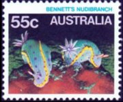 Australia 1984 - serie Vita marina: 55 c
