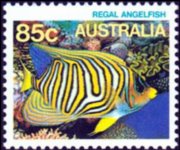 Australia 1984 - serie Vita marina: 85 c
