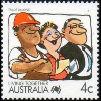 Australia 1988 - serie Vivere in società: 4 c