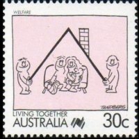 Australia 1988 - serie Vivere in società: 30 c