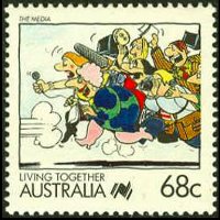 Australia 1988 - serie Vivere in società: 68 c