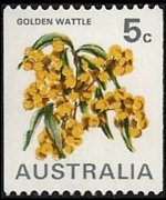 Australia 1970 - serie Fiori: 5 c