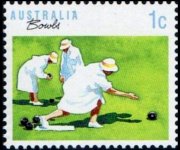 Australia 1989 - serie Sport: 1 c
