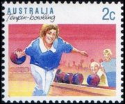 Australia 1989 - serie Sport: 2 c