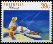 Australia 1989 - serie Sport: 39 c