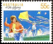 Australia 1989 - serie Sport: 55 c