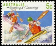 Australia 1989 - serie Sport: 5 c