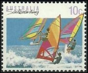 Australia 1989 - serie Sport: 10 c