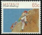 Australia 1989 - serie Sport: 65 c