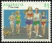 Australia 1989 - serie Sport: 1 $