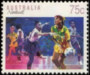 Australia 1989 - serie Sport: 75 c