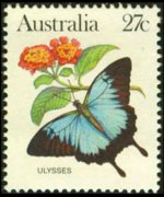 Australia 1983 - serie Farfalle: 27 c