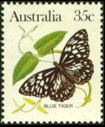 Australia 1983 - serie Farfalle: 35 c