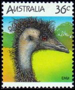 Australia 1986 - serie Animali: 36 c