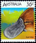 Australia 1986 - serie Animali: 36 c