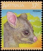 Australia 1986 - serie Animali: 37 c