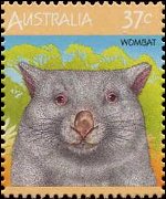 Australia 1986 - serie Animali: 37 c