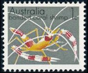 Australia 1973 - serie Vita marina, minerali e piante: 1 c