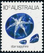 Australia 1973 - serie Vita marina, minerali e piante: 10 c