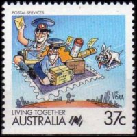 Australia 1988 - set Living together: 37 c