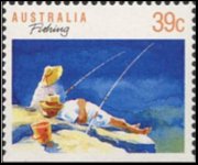 Australia 1989 - serie Sport: 39 c