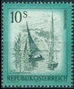 Austria 1973 - serie Vedute: 10 s