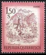 Austria 1973 - serie Vedute: 1,50 s