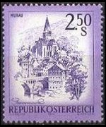 Austria 1973 - serie Vedute: 2,50 s