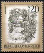 Austria 1973 - serie Vedute: 20 s