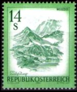 Austria 1973 - serie Vedute: 14 s