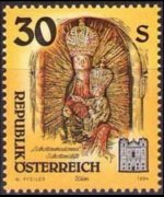 Austria 1993 - set Abbeys and Monasteries: 30 s