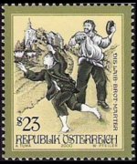 Austria 1997 - set Stories and legends: 23 s