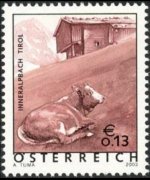 Austria 2002 - serie Vacanze in Austria: 0,13 €