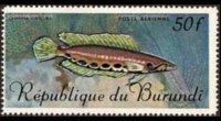 Burundi 1967 - set Tropical fish: 50 fr