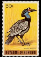 Burundi 1965 - set Birds: 50 fr