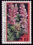 Burundi 1995 - set Flowers: 85 fr