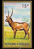 Burundi 1964 - serie Animali: 15 fr