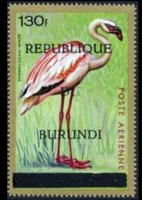 Burundi 1967 - serie Uccelli - Repubblica: 130 fr