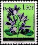 Burundi 1962 - serie Fiori e animali: 1,50 fr