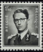 Belgium 1953 - set King Baudouin: 1,50 fr